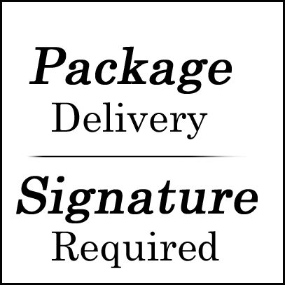 Delivery Signature Required